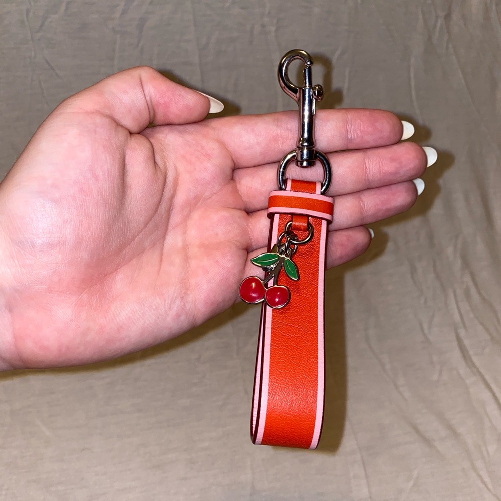 Coach Cherry Keychain 🍒